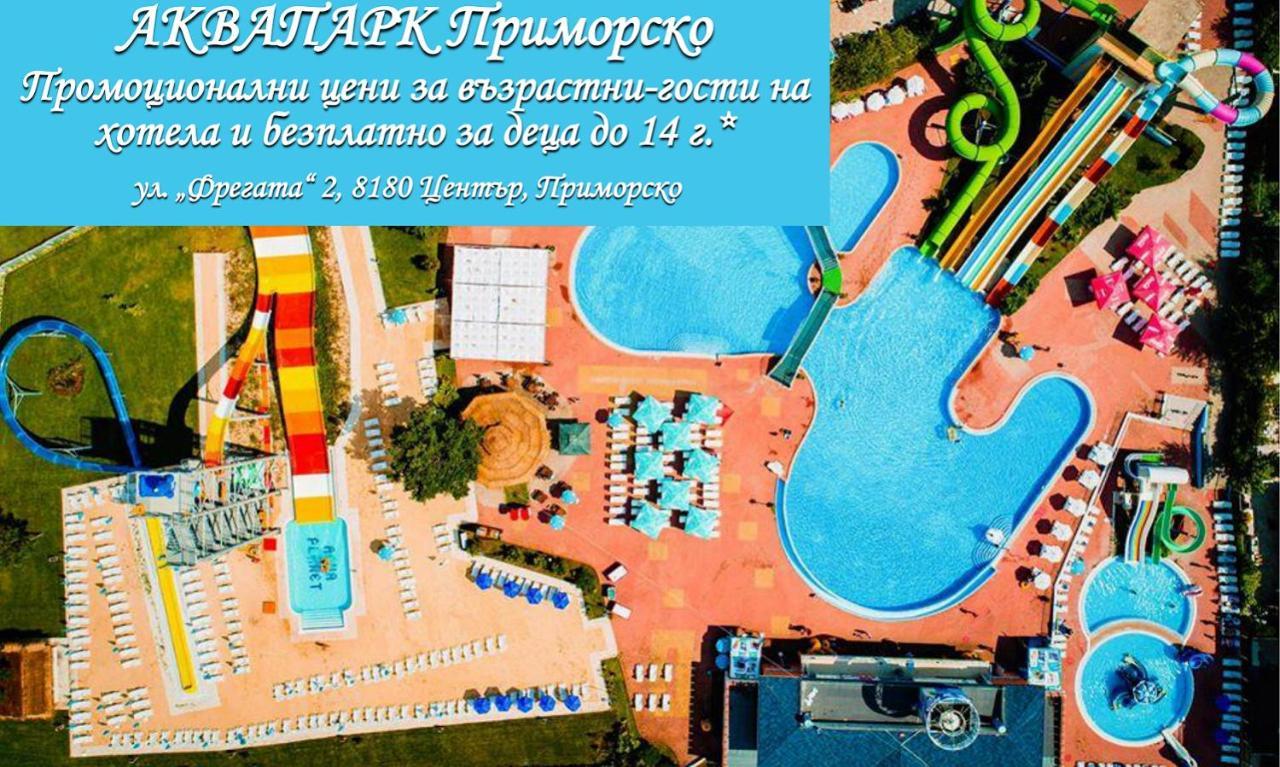 Hotel Perla Beach Luxury Primorsko Zewnętrze zdjęcie